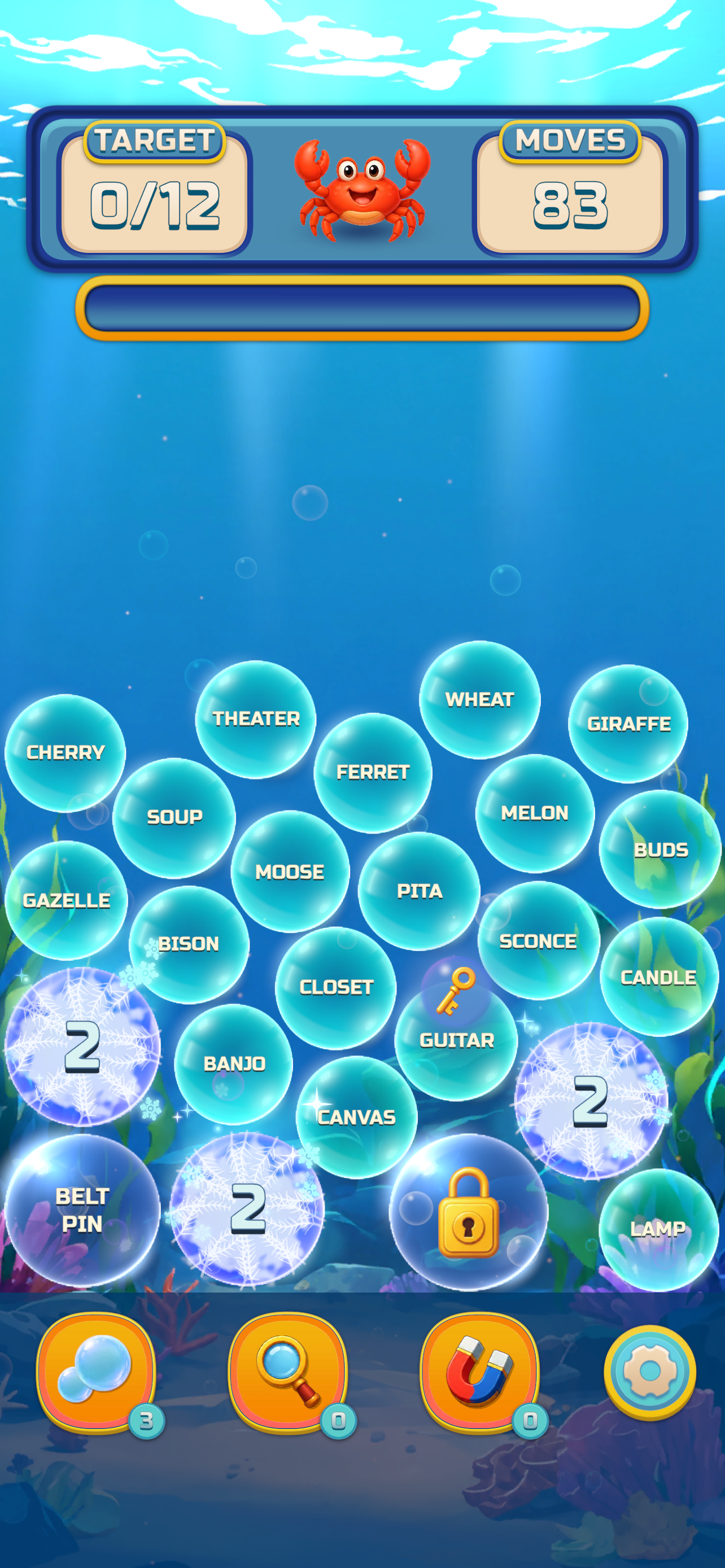 Pearl Word Blast screenshot 1